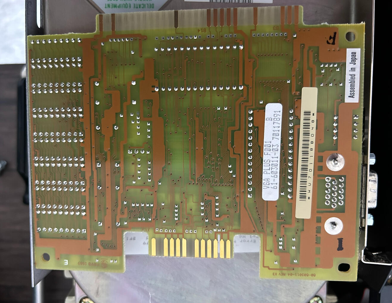 Paradise VGA Plus (rear)