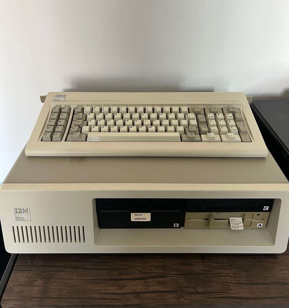 IBM 5150 with IBM Keyboard
