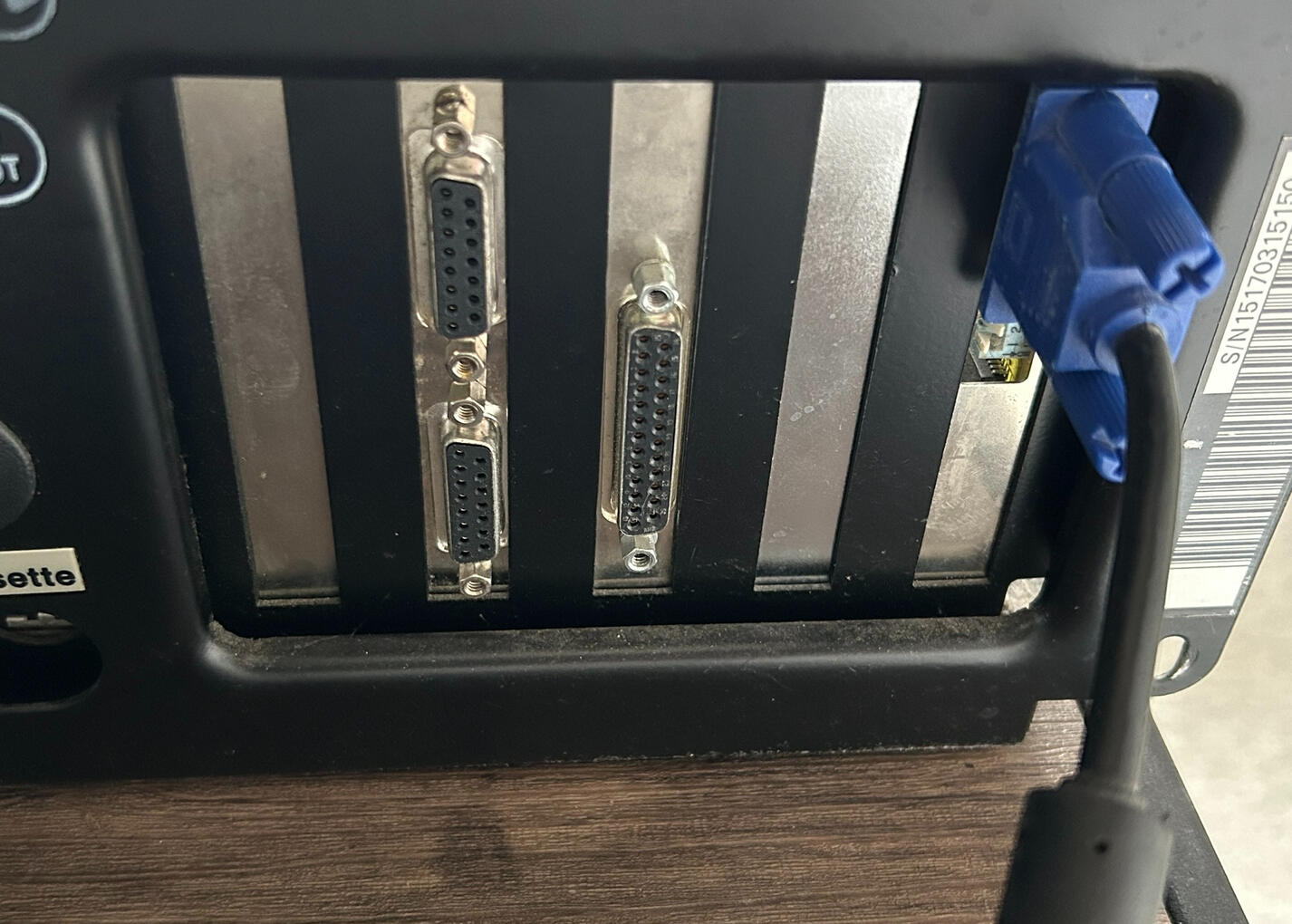 IBM 5150 (rear slots)